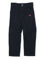 Marc Jacobs Kids pantalon réversible à poches cargo - Bleu - thumbnail