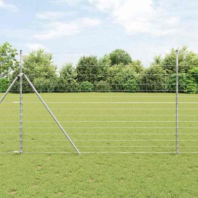 Weidehekwerk Zilver 25 x 1.6 m Gegalvaniseerd staal
