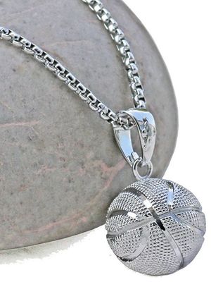 Mannen Basketbal Hanger Halsketting