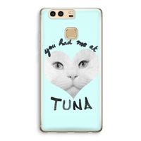 You had me at tuna: Huawei P9 Transparant Hoesje