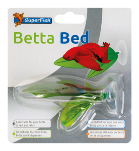 Superfish Bed 2 Leaves - Veilige Betta Vis Rustplek - Eenvoudige Installatie - Visvriendelijk Materiaal