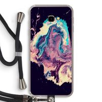 Cosmic Silence: Samsung Galaxy J4 Plus Transparant Hoesje met koord