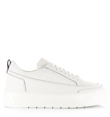 Antony Morato - Flint sneakers wit Leer Heren