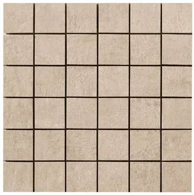 Mozaïektegel Serenissima Evoca 1064980 VLMoz.300X300 Cenere 10mm Mat Ret.R10 F:050X050 (kopie)