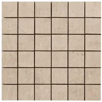 Mozaïektegel Serenissima Evoca 1064980 VLMoz.300X300 Cenere 10mm Mat Ret.R10 F:050X050 (kopie)