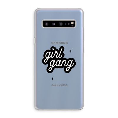 Girl Gang: Samsung Galaxy S10 5G Transparant Hoesje