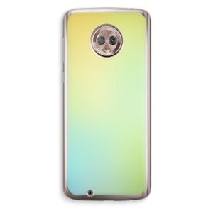 Minty mist pastel: Motorola Moto G6 Transparant Hoesje