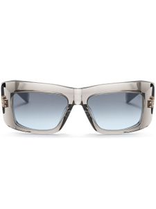 Balmain Eyewear lunettes de soleil Envie à monture rectangulaire - Gris