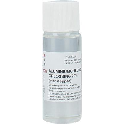Fagron Aluminiumchloride oplossing 20% met depper