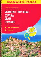 Wegenatlas Spanje en Portugal | Marco Polo - thumbnail