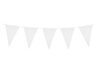 PE reuzenvlaggenlijn wit (10m)