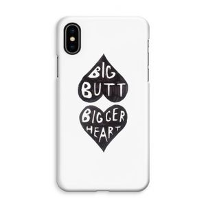 Big butt bigger heart: iPhone XS Max Volledig Geprint Hoesje