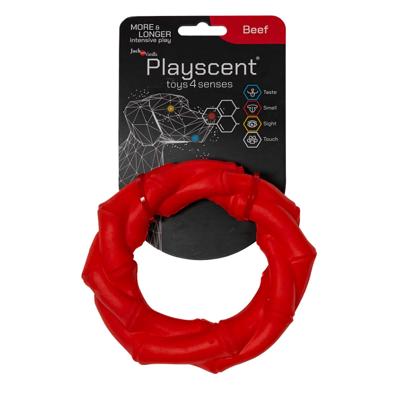 Jack and Vanilla Hondenspeelgoed - Rubber ring - Rund - 14 cm