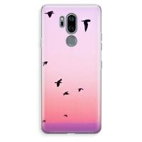 Fly away: LG G7 Thinq Transparant Hoesje