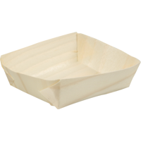 Biodore Schaal | hout | rechthoekig | 90x85x naturel