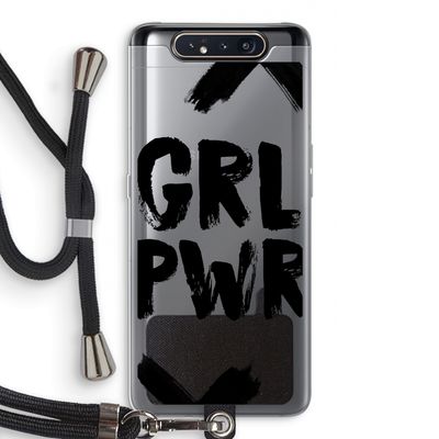 Girl Power #2: Samsung Galaxy A80 Transparant Hoesje met koord