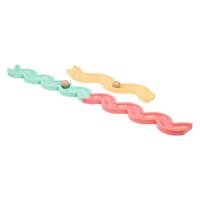 BS Toys houten ballenbaan geef door en speel - 4dlg. BS Toys houten ballenbaan geef door en speel - 4dlg.