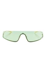 Gucci Eyewear lunettes de soleil à monture couvrante - Vert - thumbnail