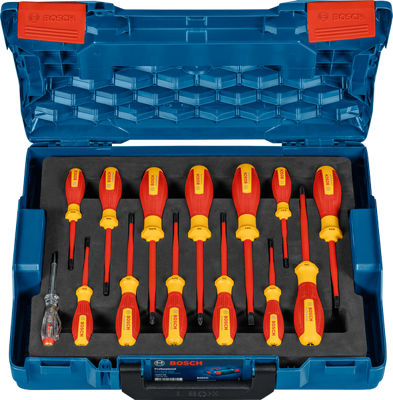 Bosch Blauw Schroevendraaierset 14st. VDE - 1600A02NF9