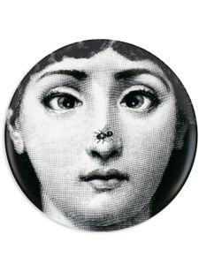 Fornasetti assiette murale Tema E Variazioni N°363 - Noir