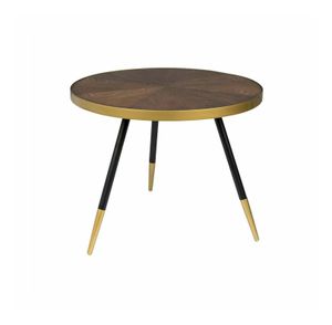 ZILT Salontafel Solbjørg 61cm - Bruin - Rond