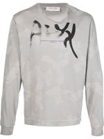 1017 ALYX 9SM t-shirt à logo imprimé - Gris