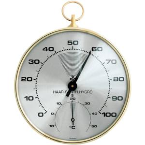 TFA-Dostmann 45.2007 hygrometer & psychrometer Binnen Hygrometer voor haarspanning Goud
