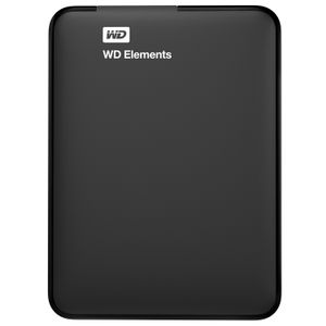 Western Digital WD Elements Portable 2.5 Inch externe HDD 2TB, Zwart