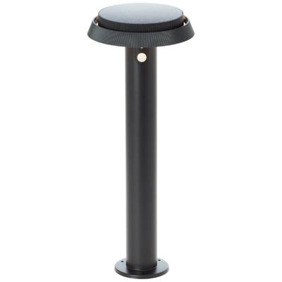 Brilliant Zwarte staande lampAlvero met sensor - G40431/06