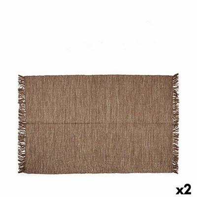 Tapijt Bruin 180 x 120 cm (2 Stuks)