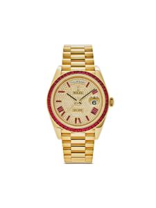 Rolex montre Day-Date 40 mm pre-owned (2019) - Or