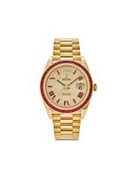 Rolex montre Day-Date 40 mm pre-owned (2019) - Or Rolex montre Day-Date 40 mm pre-owned (2019) - Or