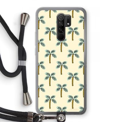 Paradise: Xiaomi Redmi 9 Transparant Hoesje met koord