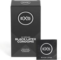 EXS Black Latex Condooms 12 stuks