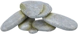 Trixie stenen plateau polyesterhars grijs (19X6 CM)