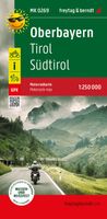 Wegenkaart - landkaart MK0269 Motorkarte Oberbayern - Tirol - Sudtirol | Freytag & Berndt - thumbnail