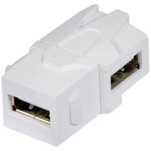 LINDY 60491 USB Adapter [1x USB 2.0 bus A - 1x USB 2.0 bus A] Wit