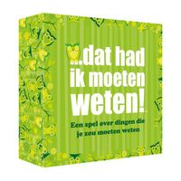 Dat Had Ik Moeten Weten! - Spel;Spel (7331672620061) - thumbnail