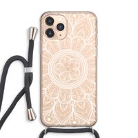 Roses Are Red: iPhone 11 Pro Max Transparant Hoesje met koord