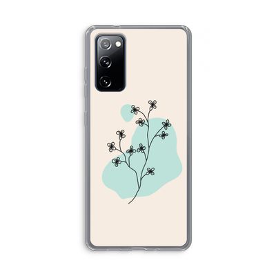 Love your petals: Samsung Galaxy S20 FE / S20 FE 5G Transparant Hoesje