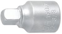 Unior Grs dop verloopstuk 1/2"-3/8"
