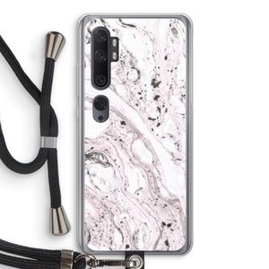 Mengelmoes: Xiaomi Mi Note 10 Transparant Hoesje met koord