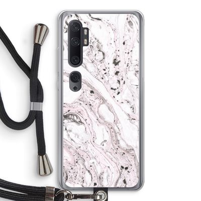 Mengelmoes: Xiaomi Mi Note 10 Transparant Hoesje met koord