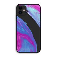 Zweverige regenboog: iPhone 11 Biologisch afbreekbaar hoesje