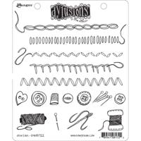 Ranger Ink Ranger • dylusions cling stamps sew easy