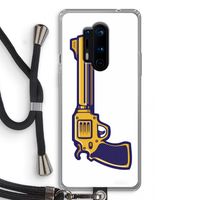 Pew Pew Pew: OnePlus 8 Pro Transparant Hoesje met koord