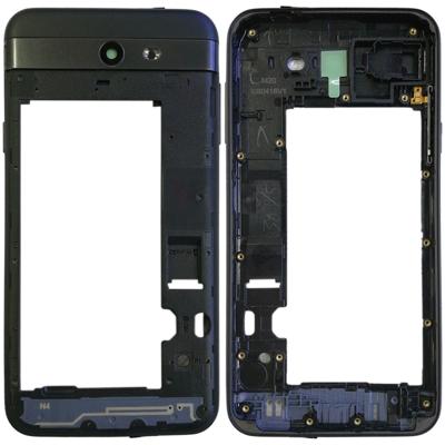 Huisvesting Frame aan de achterkant voor Galaxy J7 V J727V (Verizon)(Black)