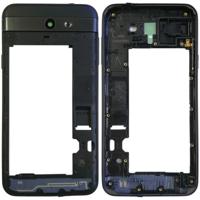 Huisvesting Frame aan de achterkant voor Galaxy J7 V J727V (Verizon)(Black)