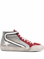 Golden Goose baskets montantes Slide - Gris