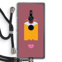 Mono V: Sony Xperia XZ2 Transparant Hoesje met koord
